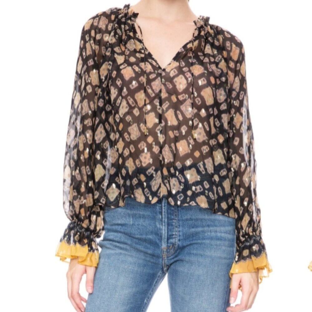 Ulla Johnson Nailah Blouse Size 4